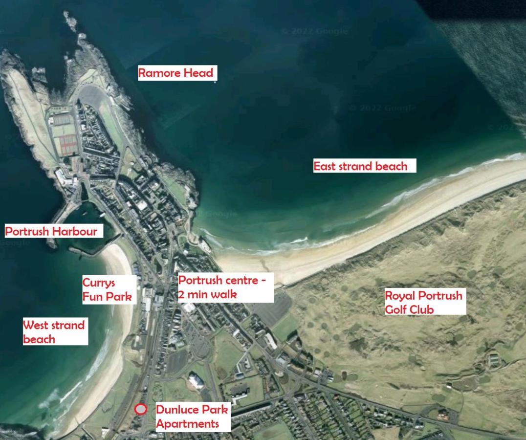 6 Dunluce Park - Portrush By The Sea Apartment ภายนอก รูปภาพ